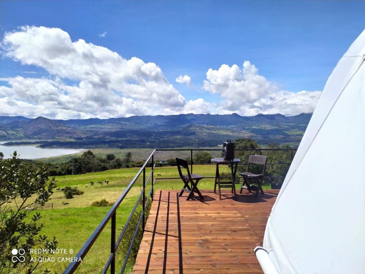Glamping Hermoso Amanecer 瓜塔维塔 外观 照片
